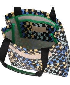 tsumori chisato CARRY タコチェック ハンドバッグ 手提げ 【 水や汚れに強いコーティング 】