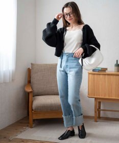 WEGO 【2024年秋冬新色カラー追加★】リボン2WAYカーデ