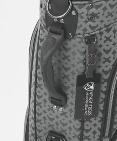 23区GOLF 【UNISEX】モノグラムライトキャディバッグ　ベテランゴルファーにもおすすめなモダンデザイン