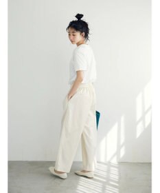 CRAFT STANDARD BOUTIQUE イージーケアピンストライプテーパードパンツ