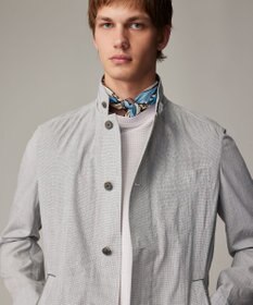 JOSEPH ABBOUD 夏ブルゾン【JAPANファブリック/清涼/軽量】ダブルワッシャーストレッチ ブルゾン