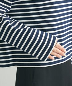 Green Parks ボックスシルエットボーダープルオーバー