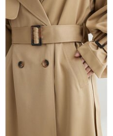 Green Parks ・Ｐｅｔｉｔ　Ｆｌｅｕｒボリュームスリーブトレンチコート