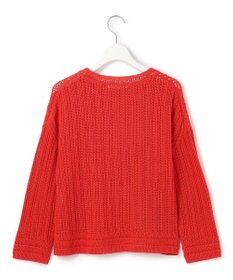 23区 【洗える】コットンギマ ストライプ ニット