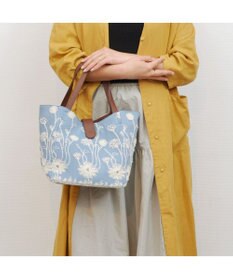 UNBILLION cachecache 花刺繍トートバッグM