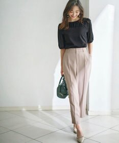 ANY SIS S 【接触冷感・UVカット・速乾】コンフォートビューティサテン パンツ