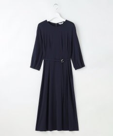 J.PRESS LADIES トリアセスムース フレア ワンピース