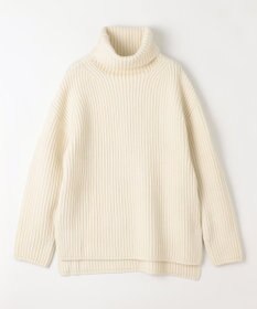 JOSEPH 【FOUNDATIONS】【AW23】カーディガンステッチ　ハイネックニット