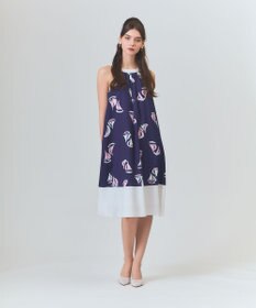 GRACE CONTINENTAL マリンホルタードレス
