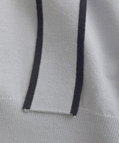 YECCA VECCA 配色ボウタイニット