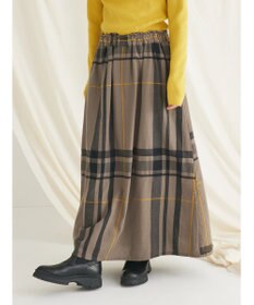 CRAFT STANDARD BOUTIQUE 先染めチェック（大）スカート