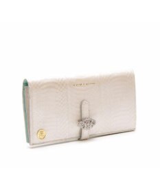 A.D.M.J. 【スネークレザー】アールデコモチーフロングウォレット