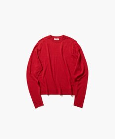ATON GARMENT DYED CASHMERE SILK | クルーネックセーター
