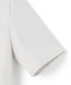 ICB L 【接触冷感・UVケア・防シワ・洗える】スーペリアジャージー 半袖Vネックプルオーバー