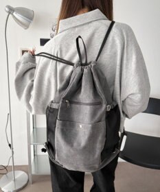 WEGO サイドメッシュポケットナップサック