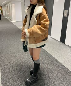 WEGO ボアフライトジャケット