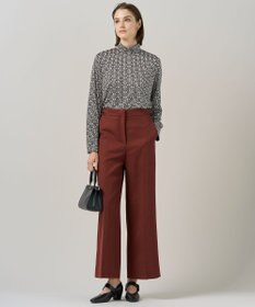 ICB 【30th ANNIVERSARY】 モノグラムプリントスムース ボウタイブラウス