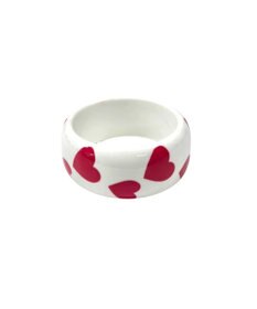 WEGO Lモチーフパターンアクリルバングル