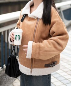 WEGO ボアフライトジャケット