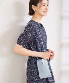 J.PRESS LADIES 【WEB限定カラーあり・セットアイテム】コインケース付き スマホ ポシェット