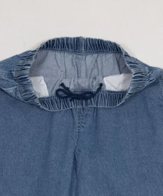 WEGO 【ユニセックス着用ITEM/ウエストゴム】ユルフィットデニムイージーパンツ