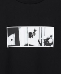 ICB クロップド ロゴTEE（フォトプリント）