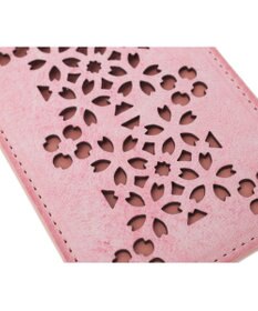 genten 【新色】フラッターカットワーク パスケース