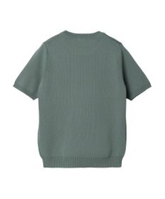 earth music&ecology 総針クルーネックハンソデプルオーバー