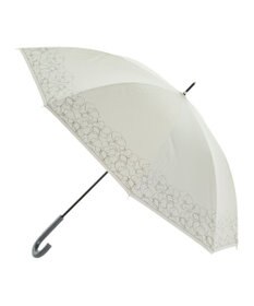 MOONBAT 晴雨兼用日傘 長傘 ラインフラワー／遮光 遮熱 UV