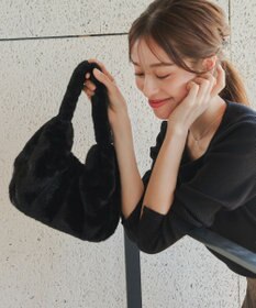 Tiaclasse 【安田美沙子さん着用】フェイクファーバック