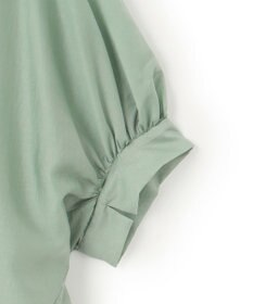 BEIGE， 【洗える】AMARYLLIS / シアーパフオーバーサイズブラウス