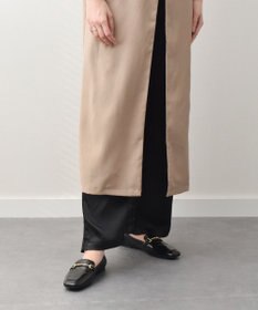 INTER-CHAUSSURES 【FABIO RUSCONI】スクエアトウサケットビットローファー