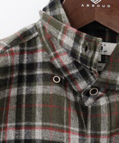 JOSEPH ABBOUD 【柔らかな肌触り/暖かい】 ラフィーコットンフランネルシャツ