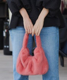 Tiaclasse 【安田美沙子さん着用】フェイクファーバック