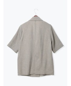 Te chichi ミックスツイルテーラードジャケット(セットアップ可)《2026 SUMMER LOOK item》