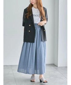 Te chichi パール&刺繍ロゴスタンダードTシャツ