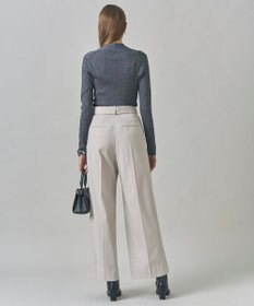 ICB 【新色追加】 エクストラファインメリノリブ Vネックプルオーバー