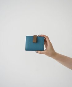 Atelier nuu 日本製 本革 バイカラーnoble 二つ折れウォレット