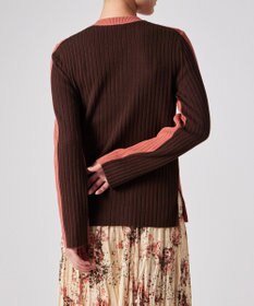 Paul Smith バイカラー スリット ニット