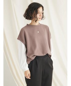 CRAFT STANDARD BOUTIQUE 起毛ワッフルレイヤード風プルオーバー