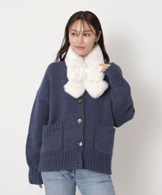 MOONBAT 【新色追加】PAUL & JOE ACCESSOIRES フェイクファーリボンマフラー