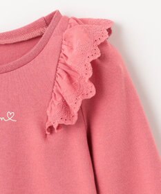 ANY KIDS 肩レース長袖Tシャツ