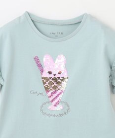 ANY KIDS 接触冷感 ミラクルスパンコール Tシャツ
