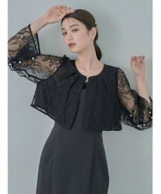 earth music&ecology ＳＥＴ２点　レースブラウス付きナローワンピース