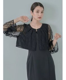 earth music&ecology ＳＥＴ２点　レースブラウス付きナローワンピース