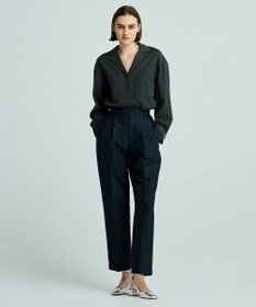 uncrave 【UNISEXあり】ギャバジン シャツ（uncrave WHITE）