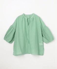 ANY L バルーンスリーブスキッパーブラウス