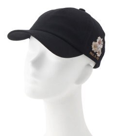 MOONBAT PAUL & JOE ACCESSOIRES 綿100%キャップ クリザンテーム刺繍