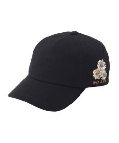 MOONBAT PAUL & JOE ACCESSOIRES 綿100%キャップ クリザンテーム刺繍