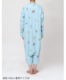 tsumori chisato SLEEP ツモリチサト ネグリジェ 綿100%(本体) スムース素材 長袖 ロング丈 ルームウエア レディース UNX589 /ワコール